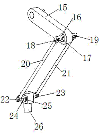 Spatial four-degree-of-freedom parallel mechanism capable of three-dimensional translation and one-dimensional rotation