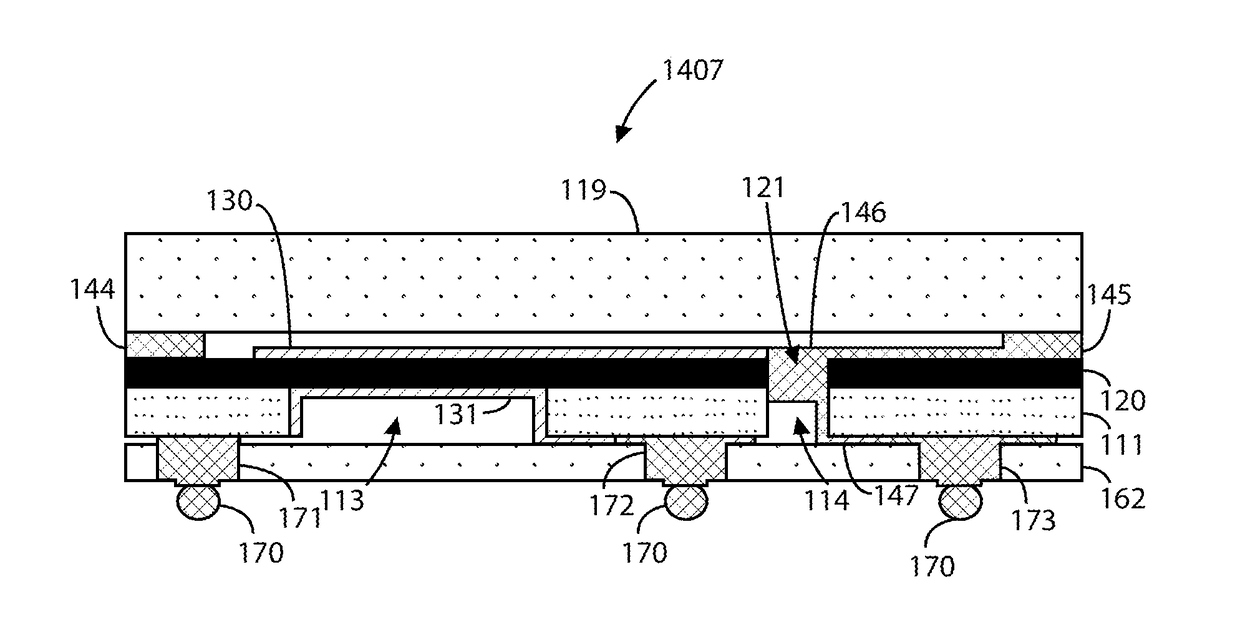 Method of manufacture for single crystal acoustic resonator devices using micro-vias