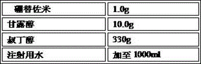 Bortezomib freeze-dried powder injection and preparation process thereof