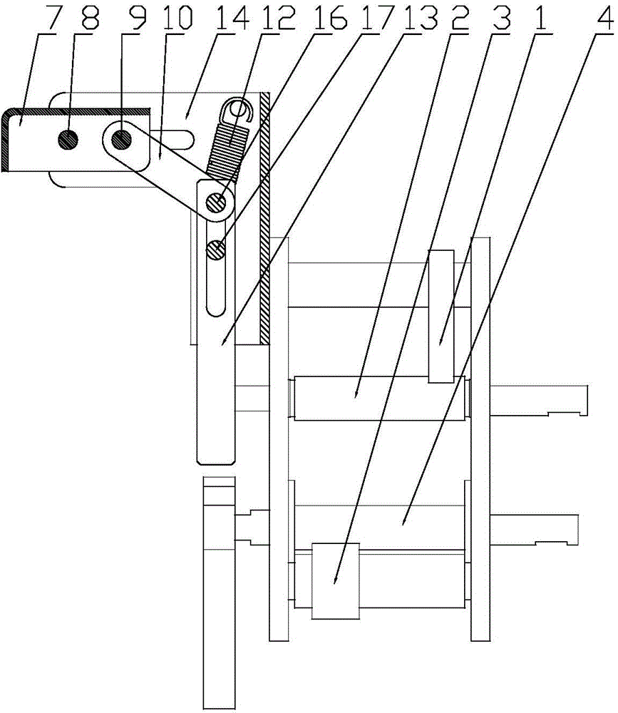 Operating mechanism manual button device and operating method thereof