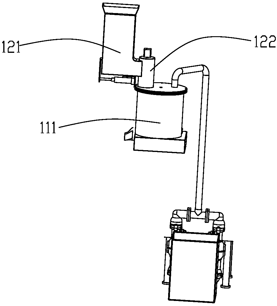 Automatic making device for egg tarts