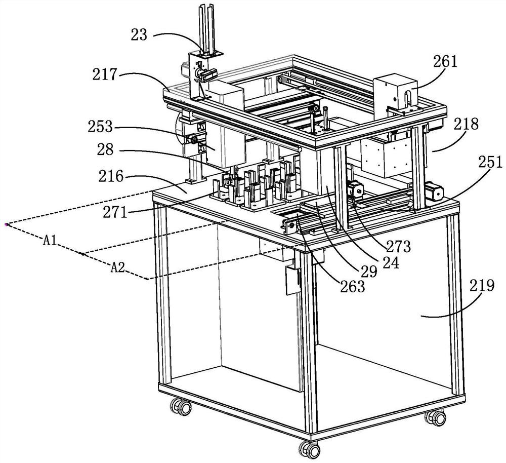 Self-service film sticking machine and self-service film sticking method