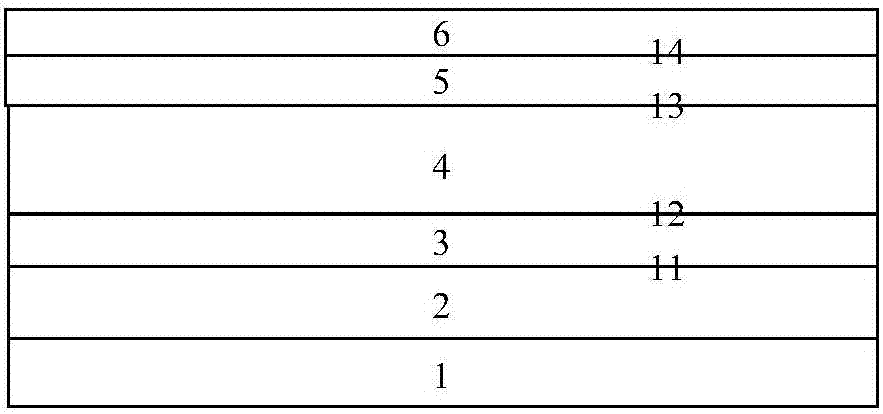 Perovskite solar cell with high performance transparent conductive electrode and electron transfer layer and preparation method thereof