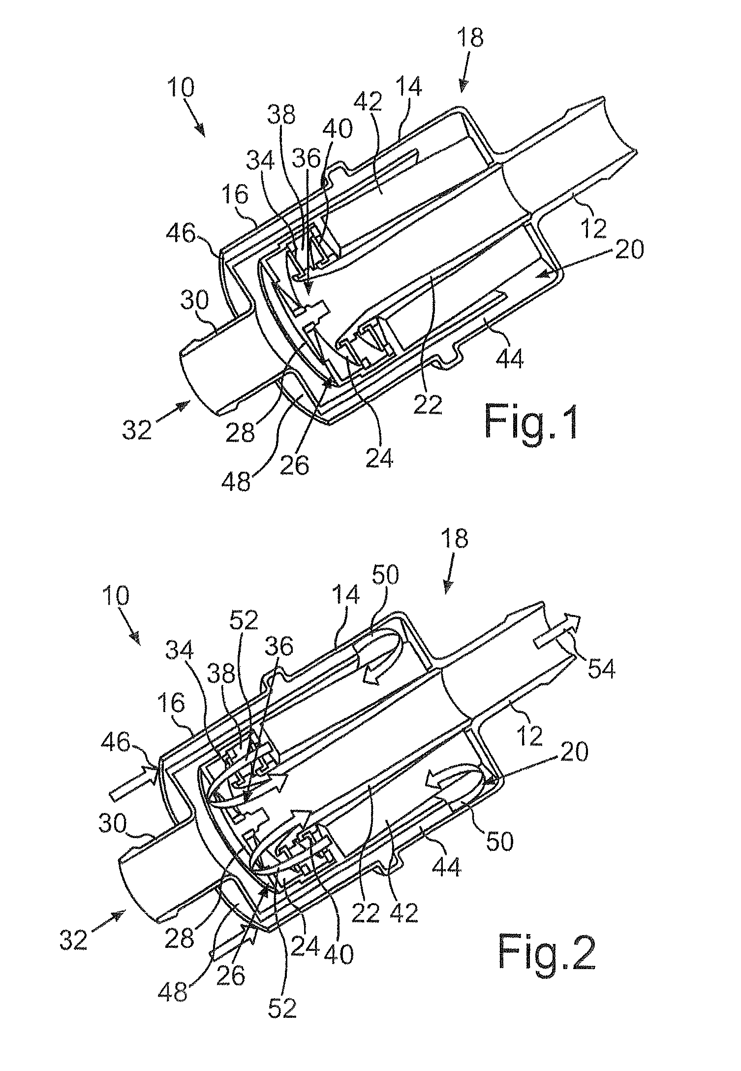 Device for aeration and ventilation of a fuel system