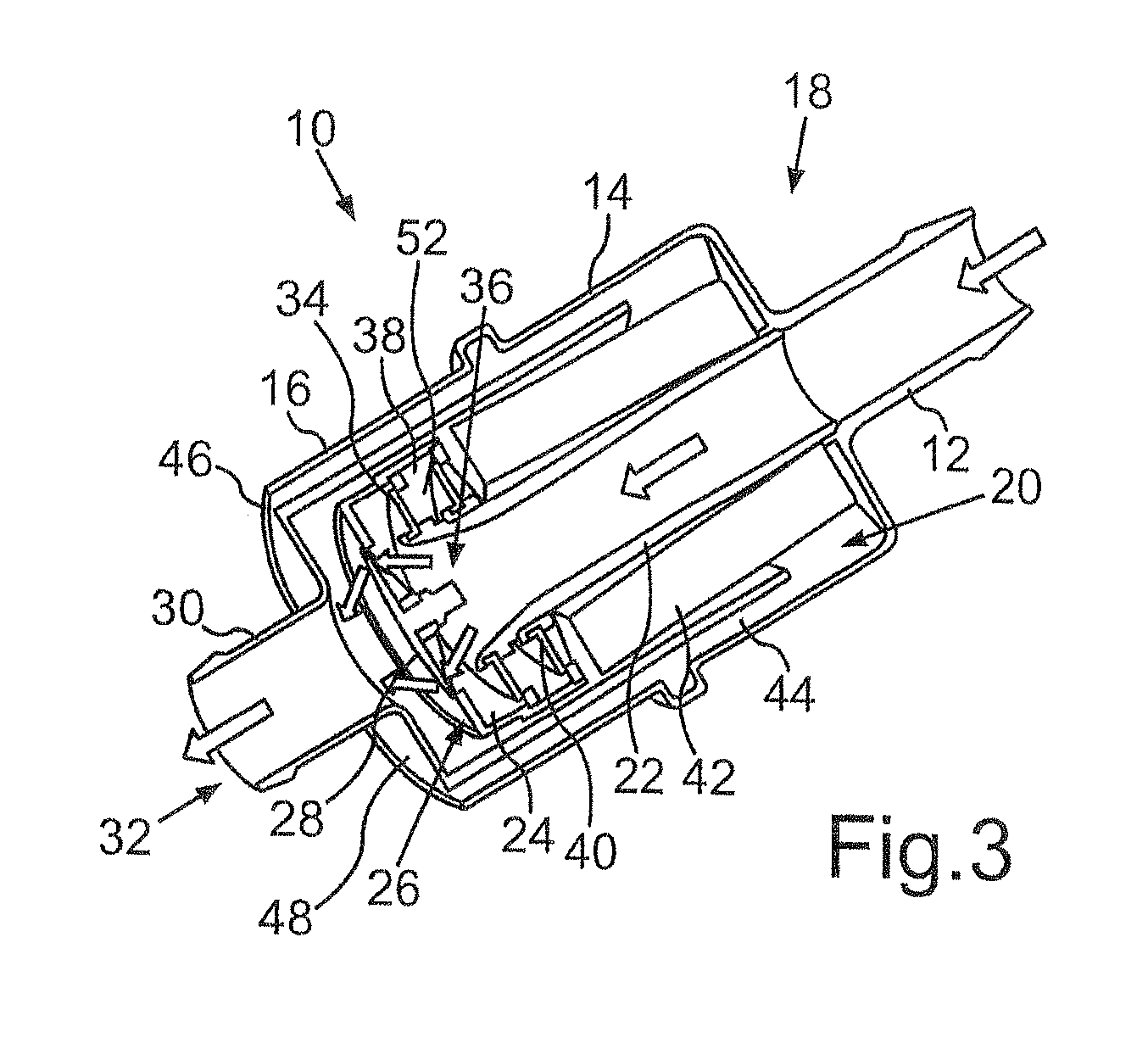 Device for aeration and ventilation of a fuel system