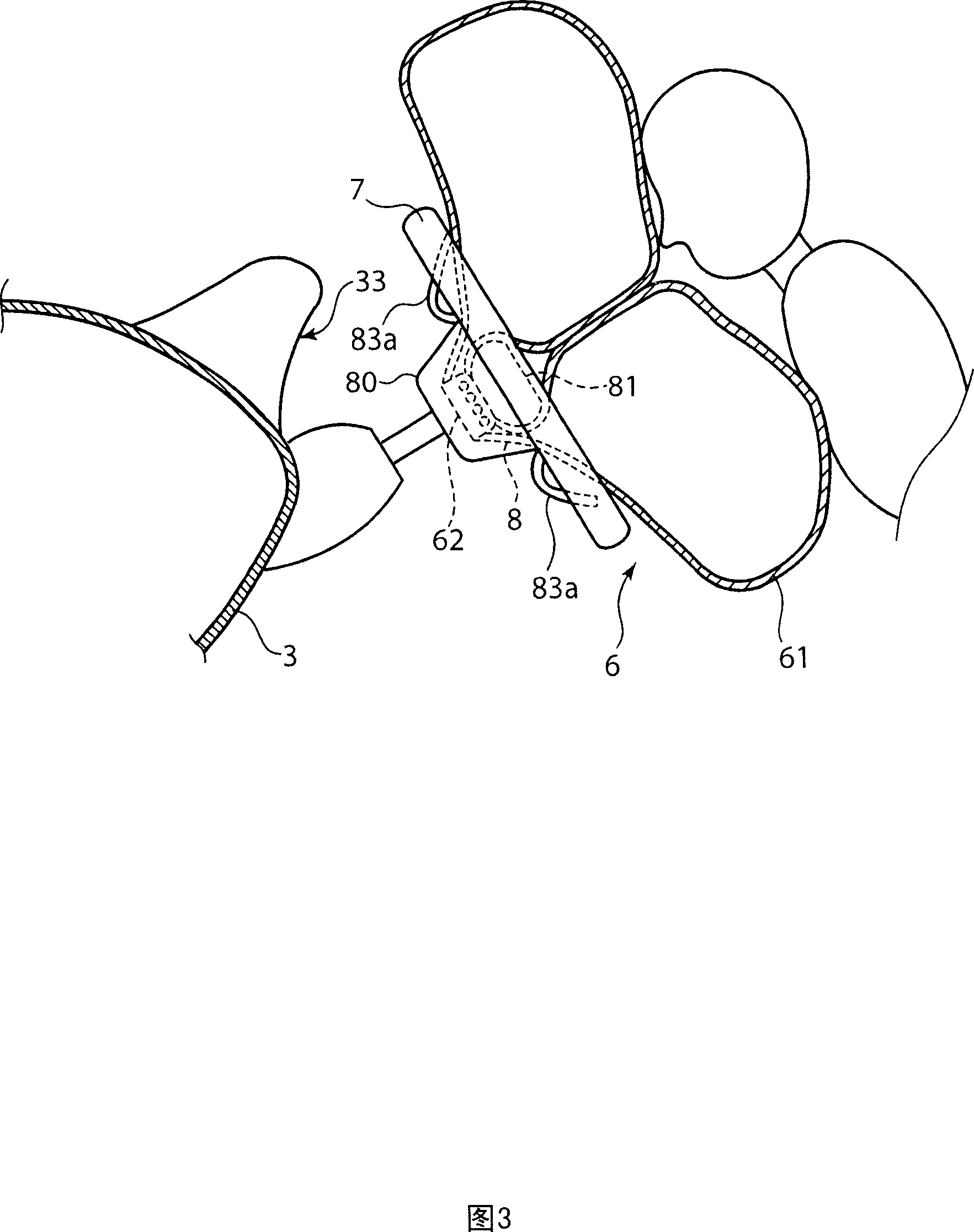 Steering wheel with airbag device