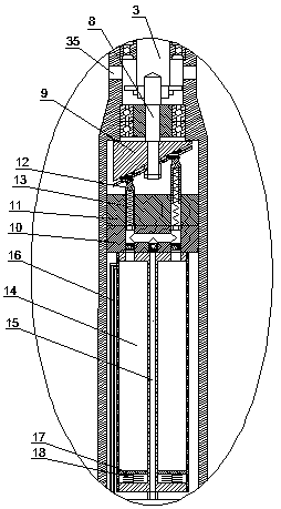 Retractable type downhole tractor