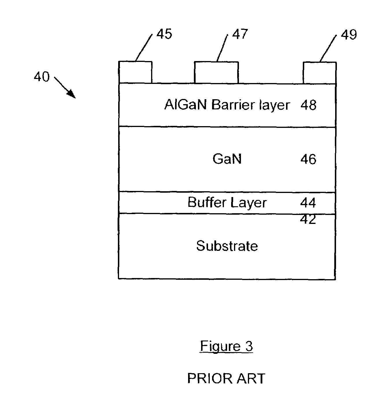 Strain balanced nitride heterojunction transistors