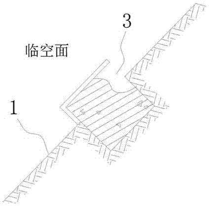 Construction method of frame revetment