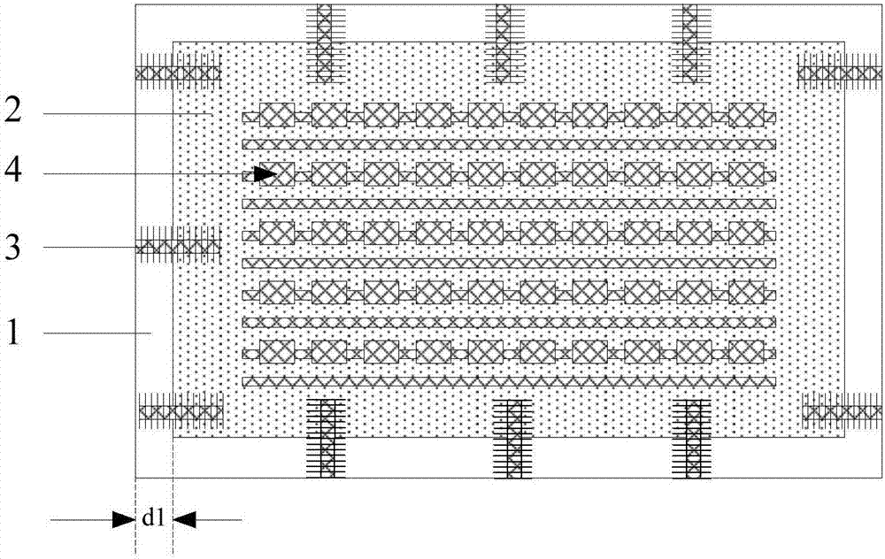 Fabrication method of array substrate mother board, array substrate mother board and detection method