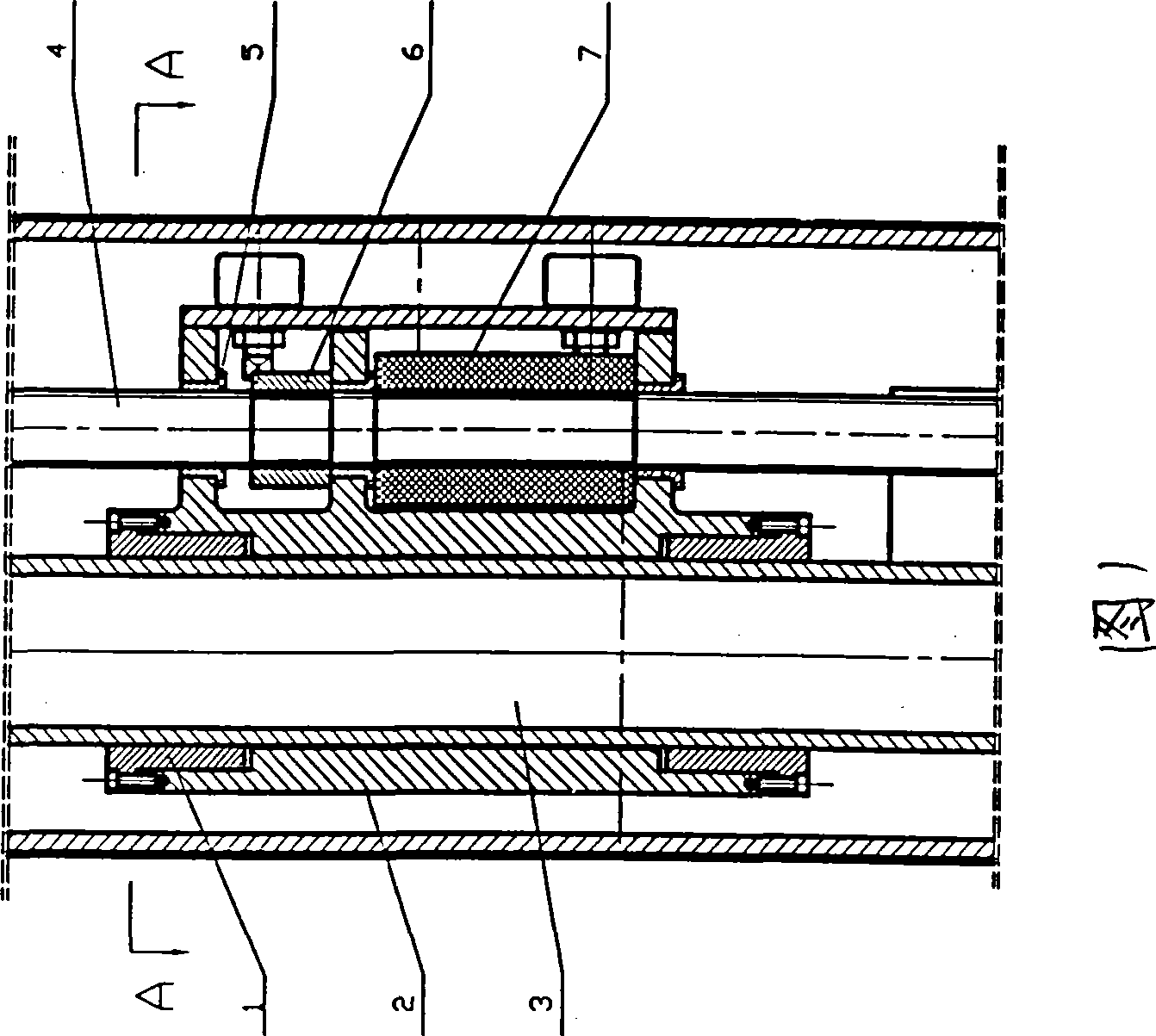 Lifting device for screw rod hoister