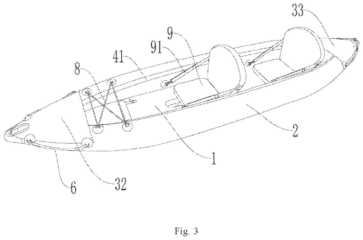 Inflatable kayak