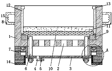 Flower planting pot convenient to use