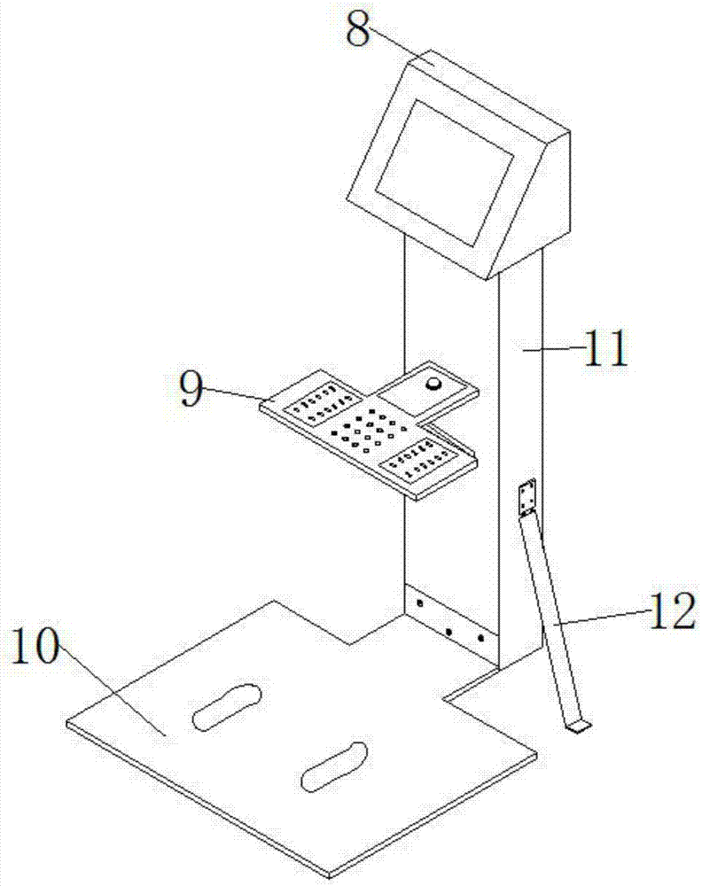 Distributed harmonic online detection system based on building equipment