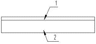 A method for rolling copper-aluminum double-layer composite board