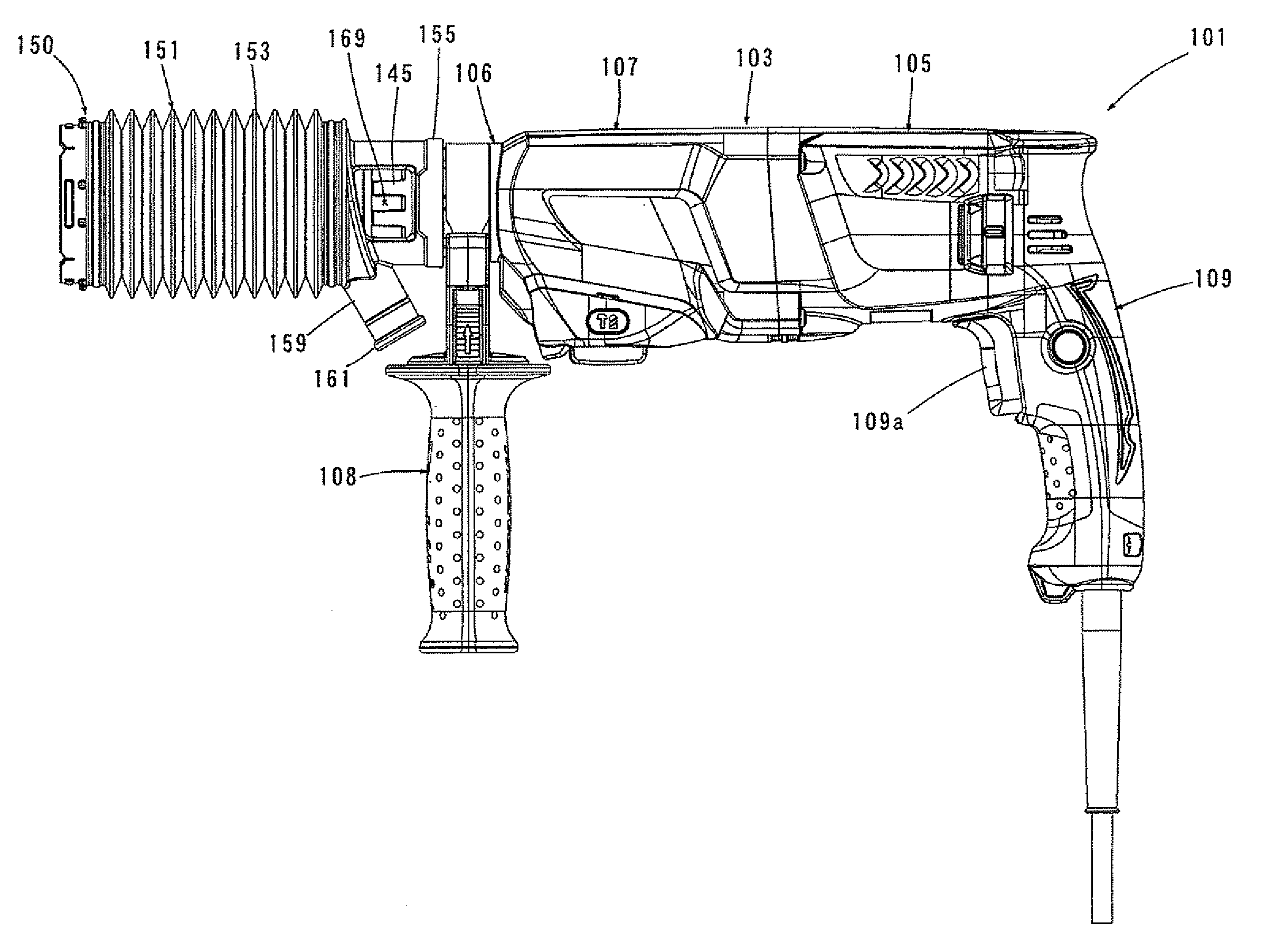 Dust collecting attachment