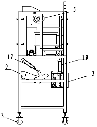 An automatic unloading machine