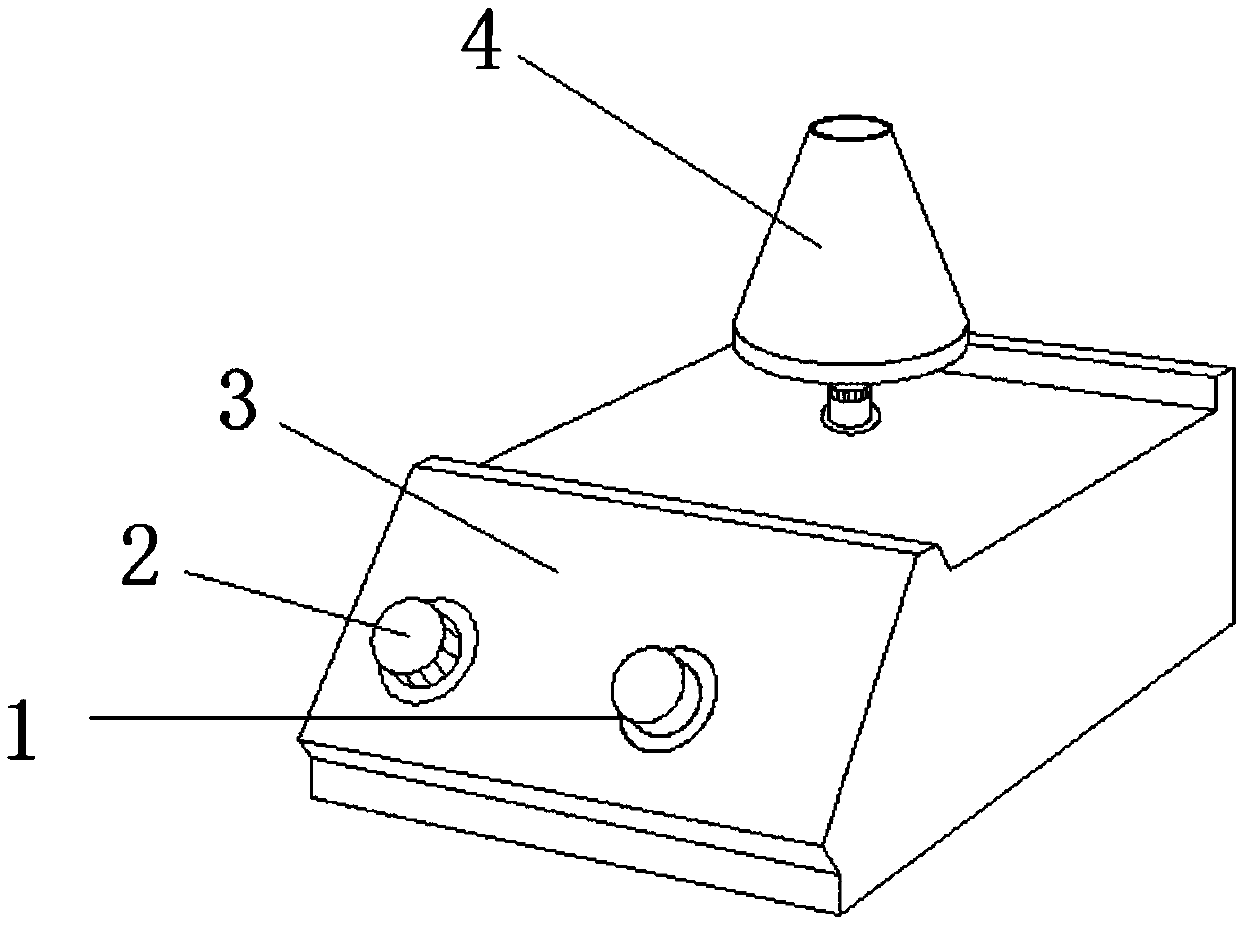 Stirring device of blood analyzer