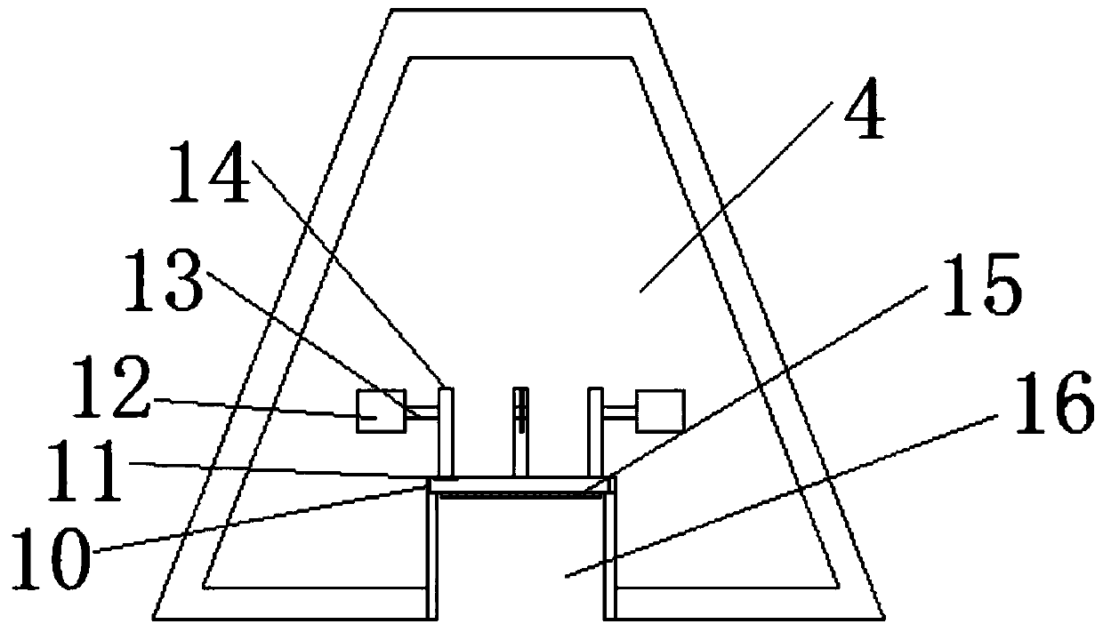 Stirring device of blood analyzer