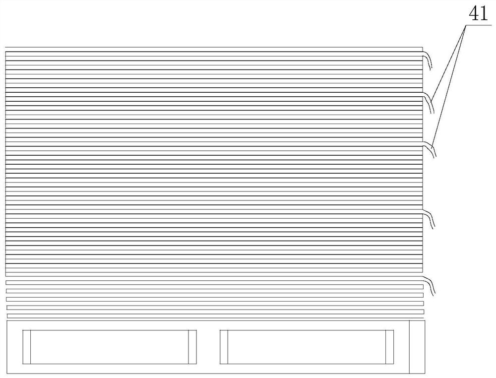 A kind of on-line cutting and rejecting method for strip material