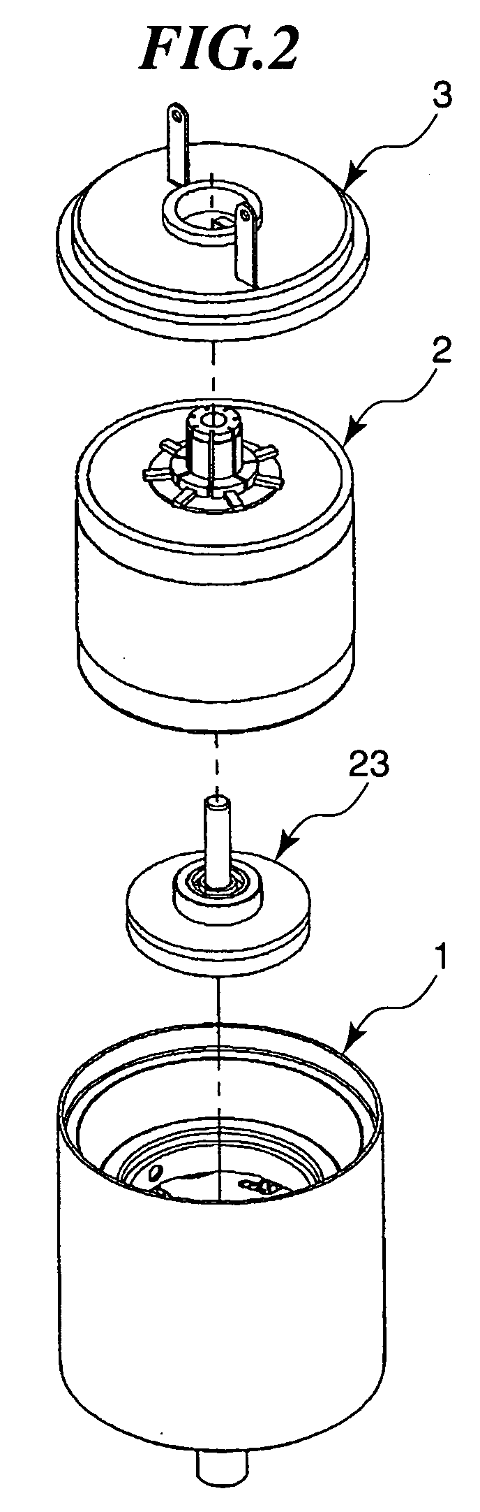 Coreless motor