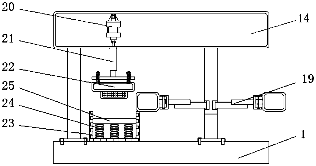 A bearing manufacturing device for forging machinery