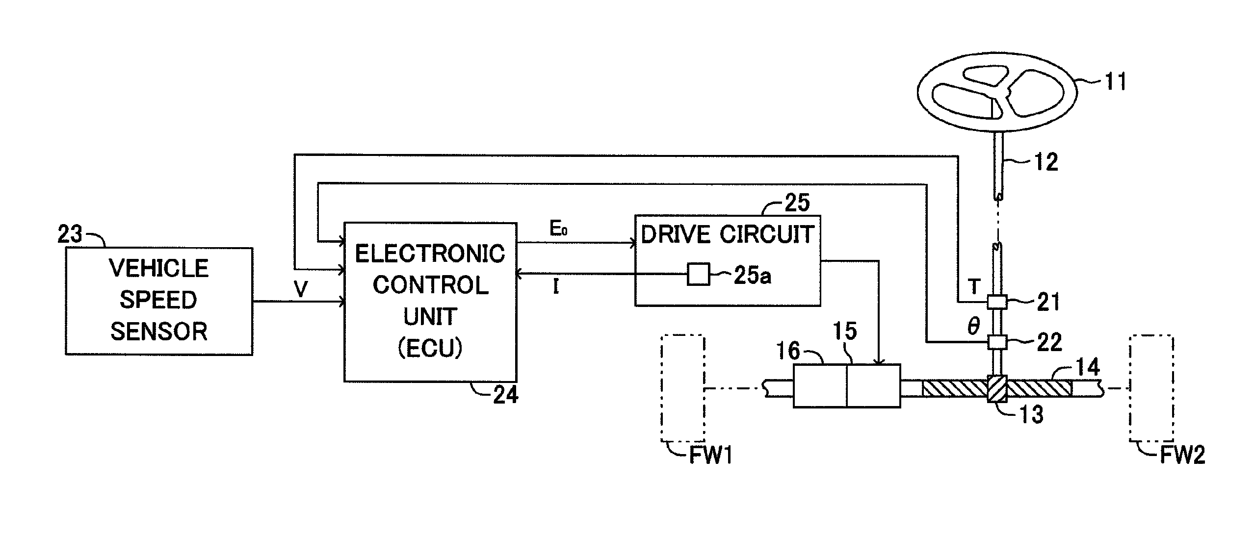 Steering assistance device for vehicle