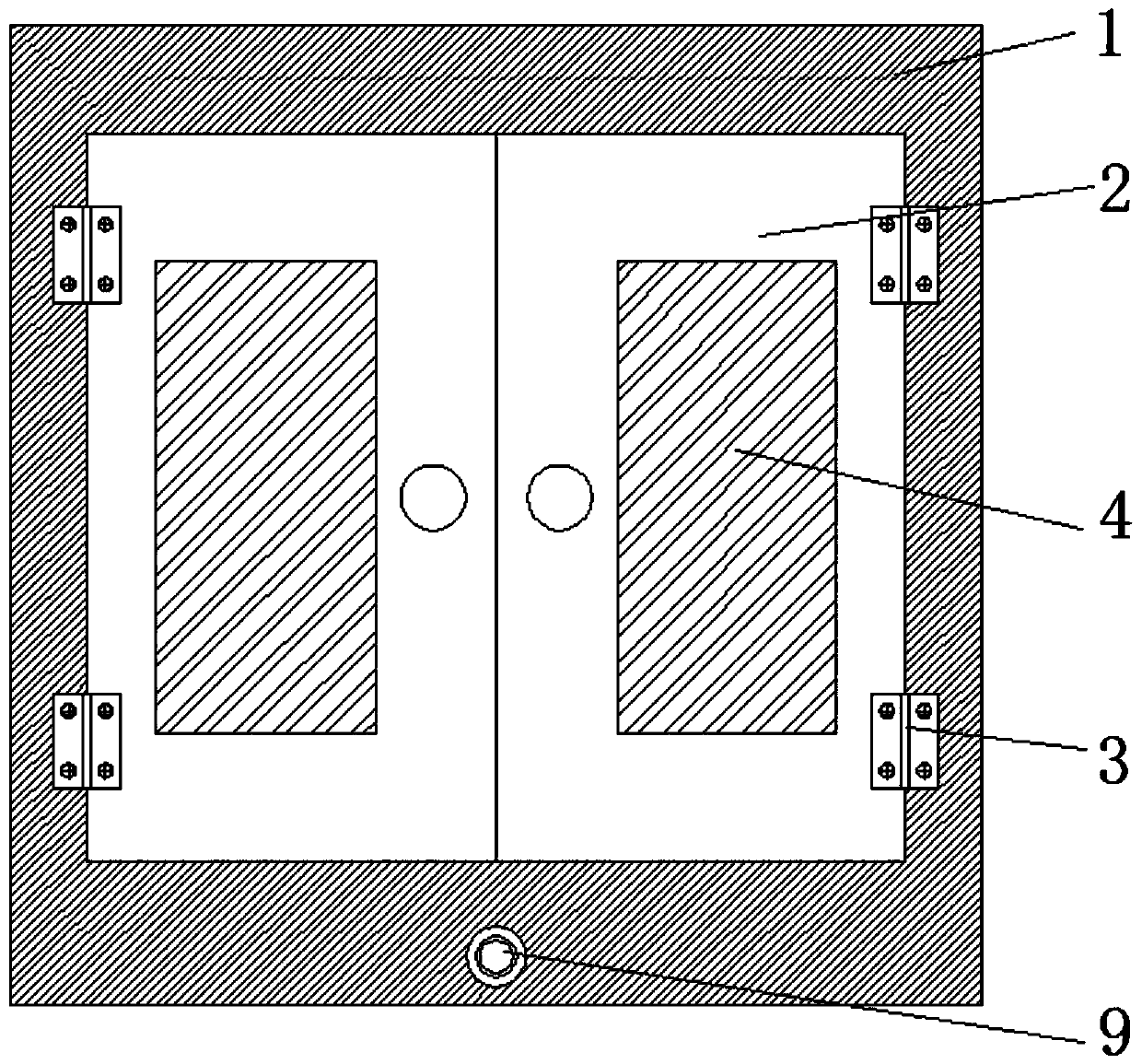 Coating equipment for machining carbon fiber automobile engine hood