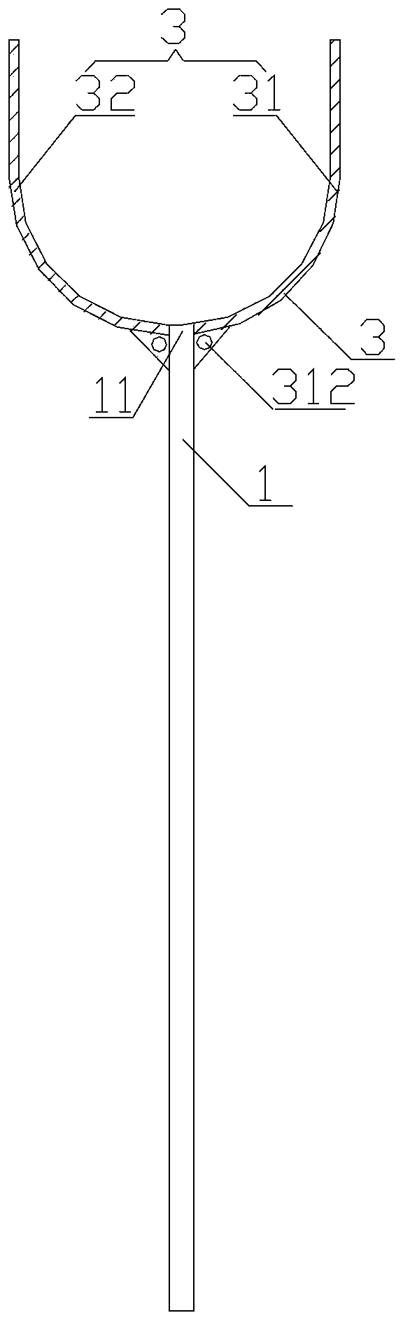 Insulator salt density sample device