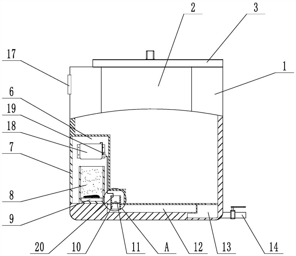 Traditional Chinese medicine fumigation equipment for treating osteoporosis of lower limbs