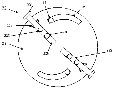 Postoperative drug multi-chamber packaging box and method of use