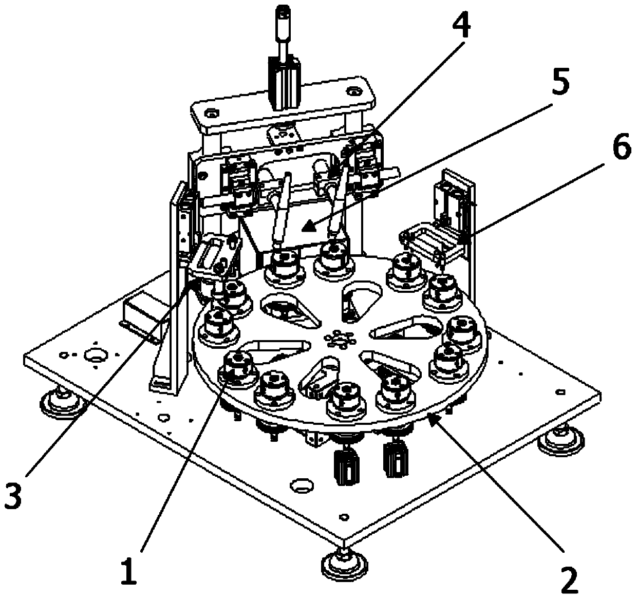 Automatic battery welding device