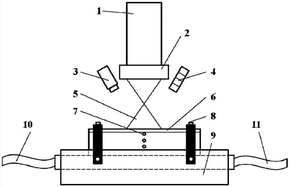 Thermal protection coating surface performance test method