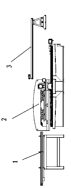 Rack steel billet milling machine