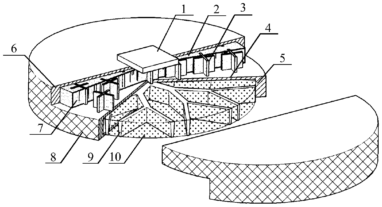 A phase-change energy storage thermostat for space