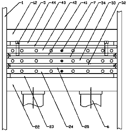 Flexible circuit board pressing device and rapid pressing machine