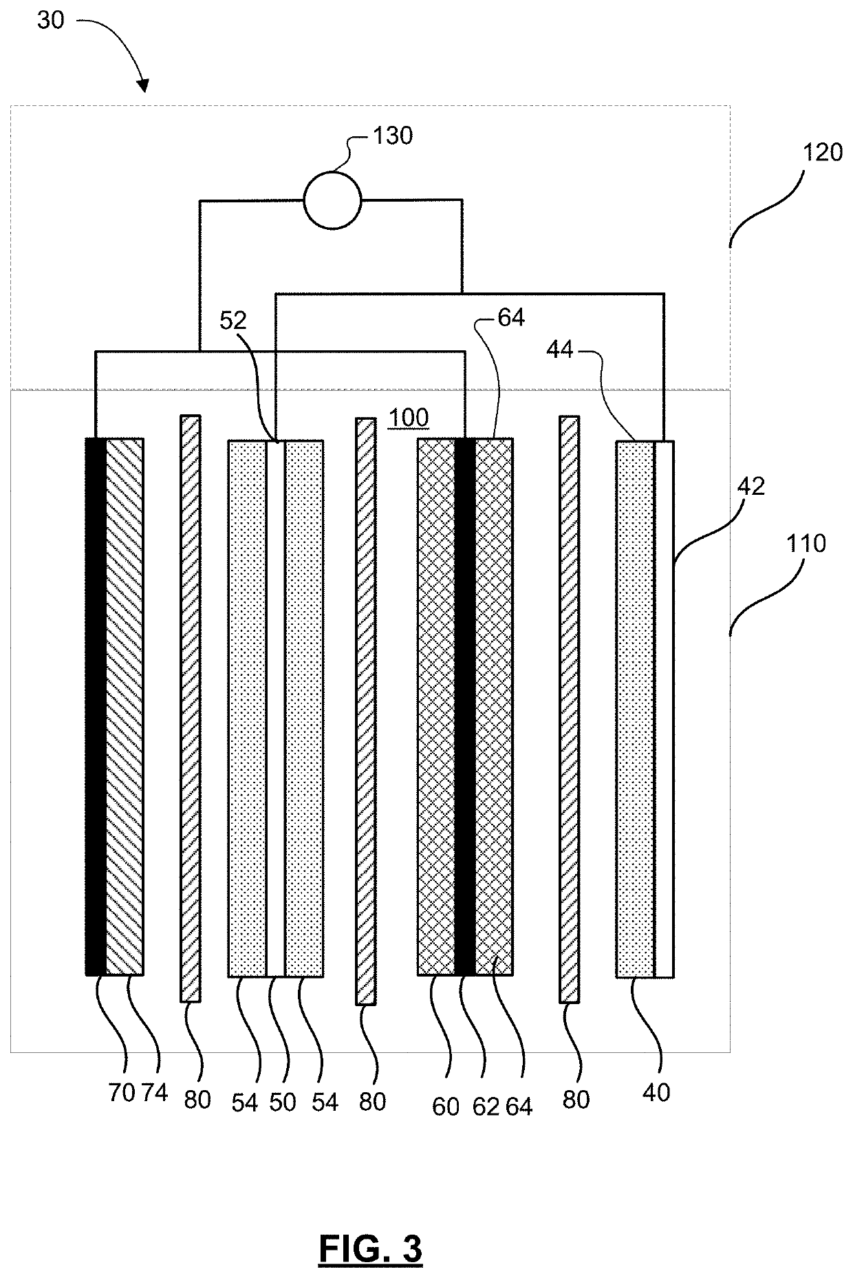 Ultra-high power hybrid cell design with uniform thermal distribution