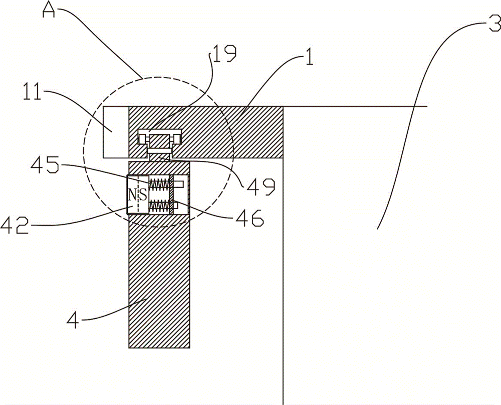 Docking locking device for boat