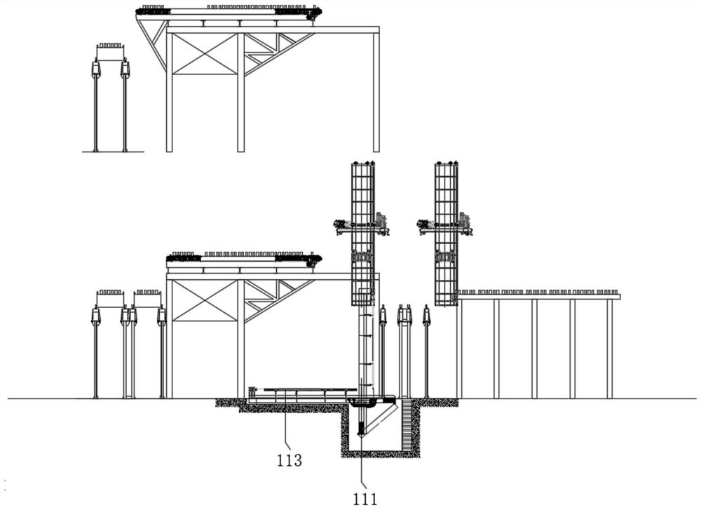 Intelligent vertical oxidation electrophoresis production line