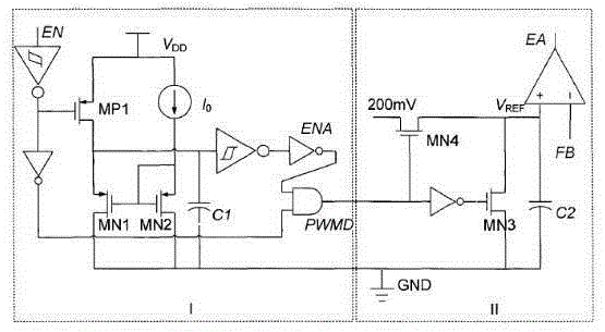 Boost LED drive circuit