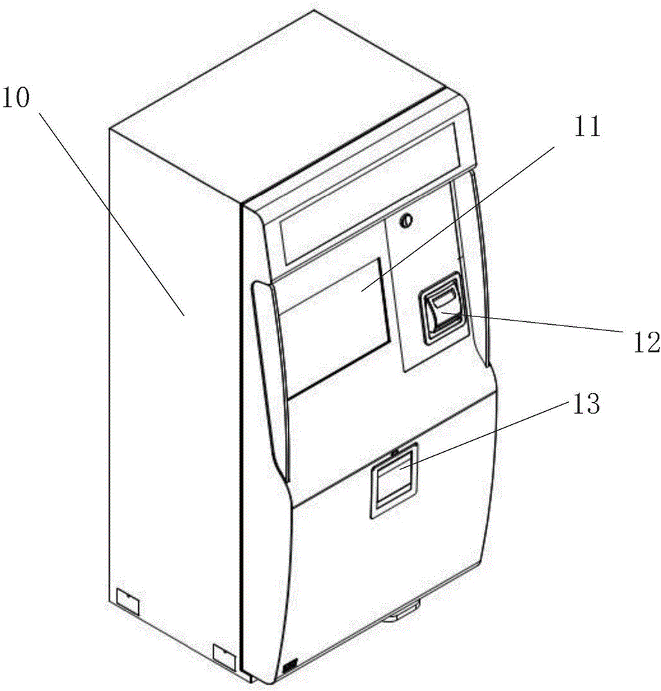 Automatic ticket issuing/pick-up machine, automatic ticket issuing/pick-up system and operation method thereof