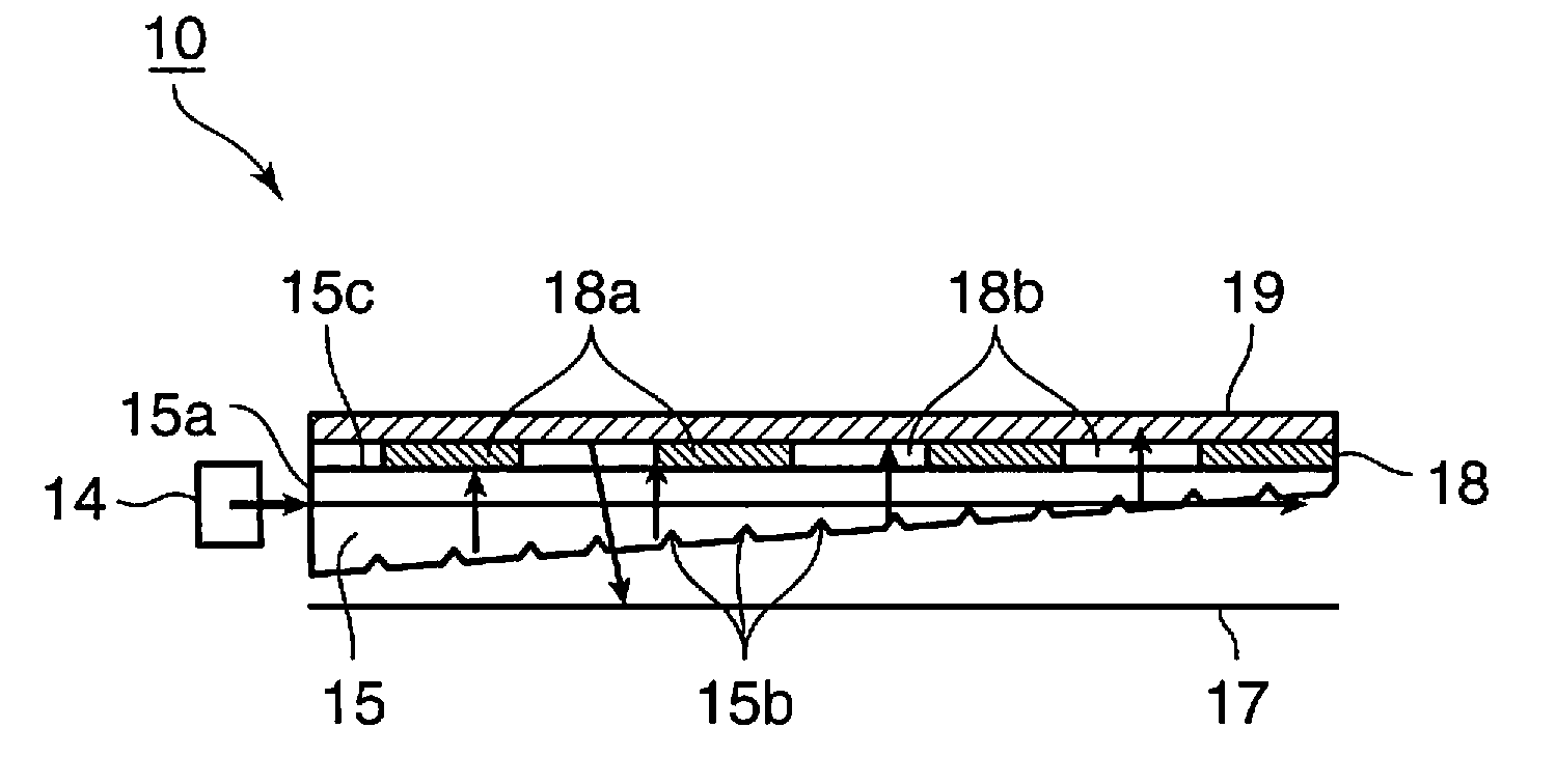 Surface illumination apparatus and liquid crystal display using same