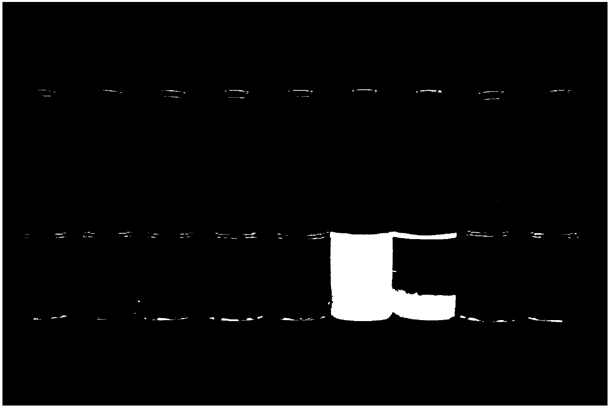 Preparation method of bionic mineralized collagen scaffold