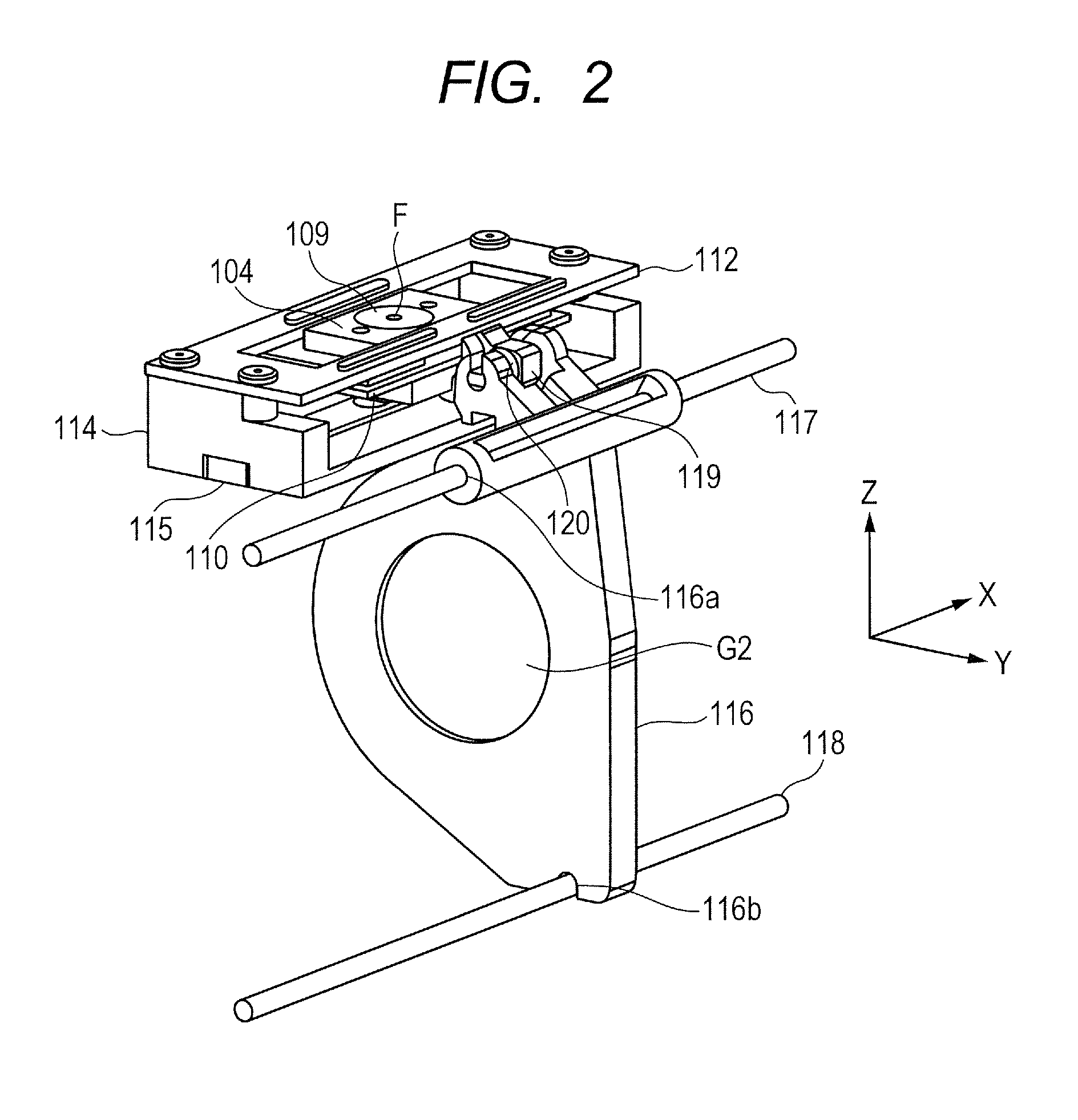 Linear ultrasonic motor and lens apparatus and image pickup apparatus using the same