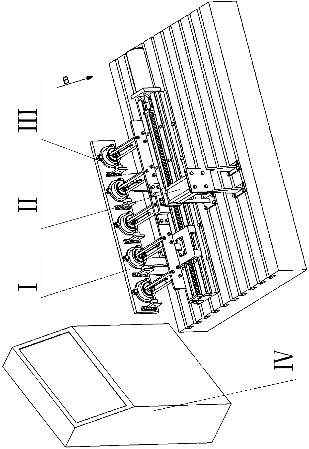 Numerical control machine tool flexible chuck reliability test device