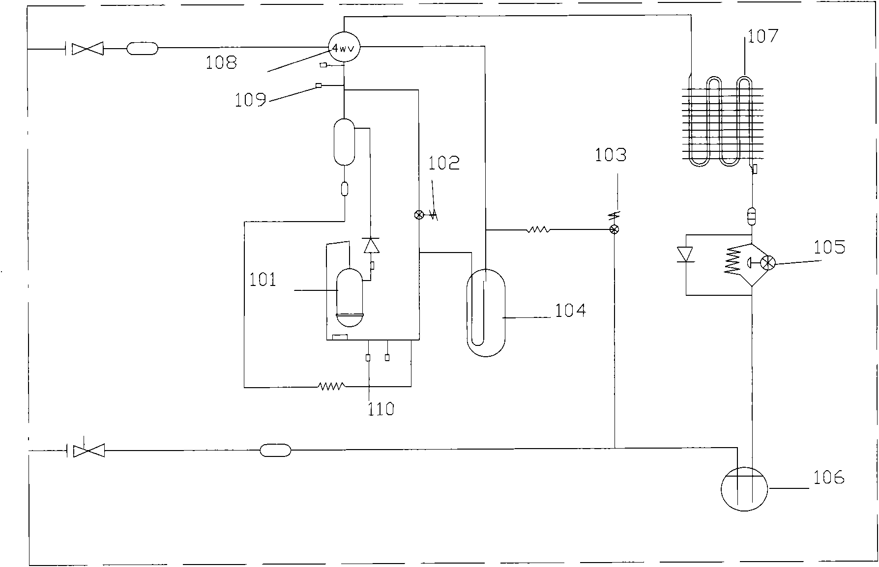 Control method for complete machine capability of variable-capacity multi-connected unit and control system therefor