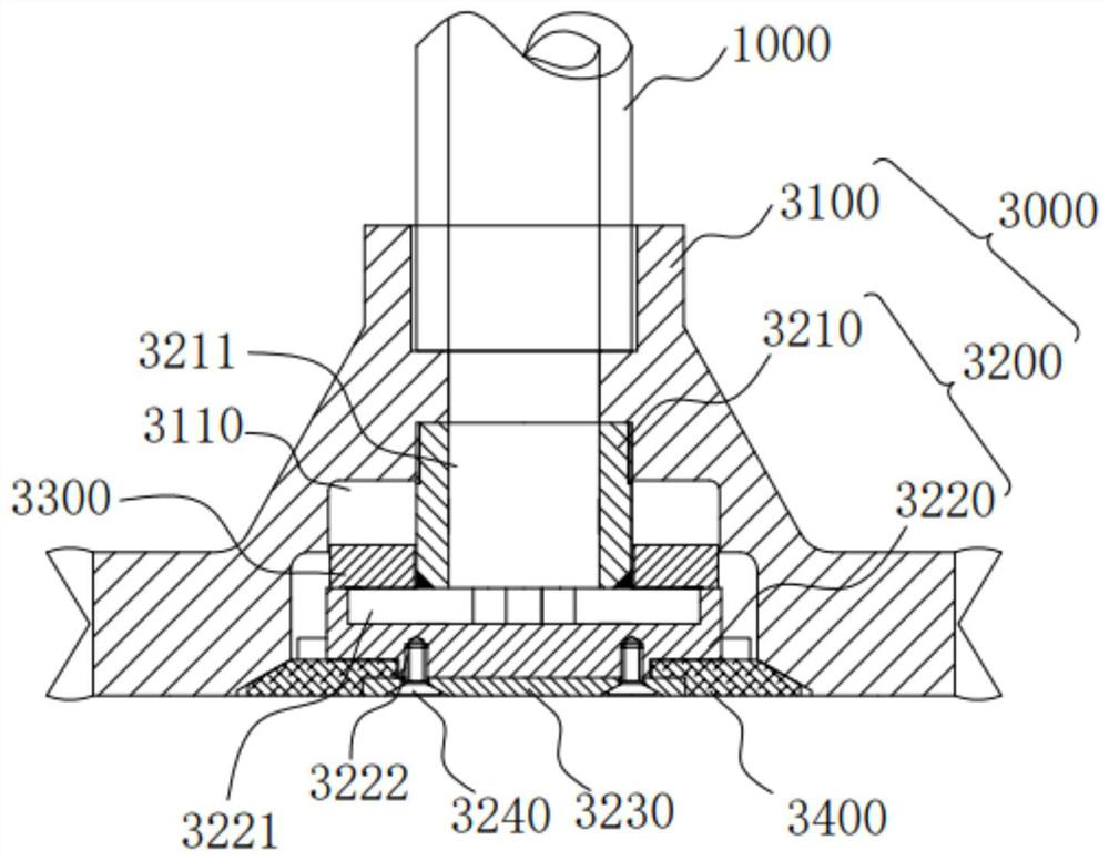 Pile washing device