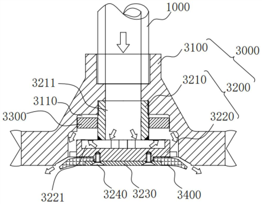 Pile washing device