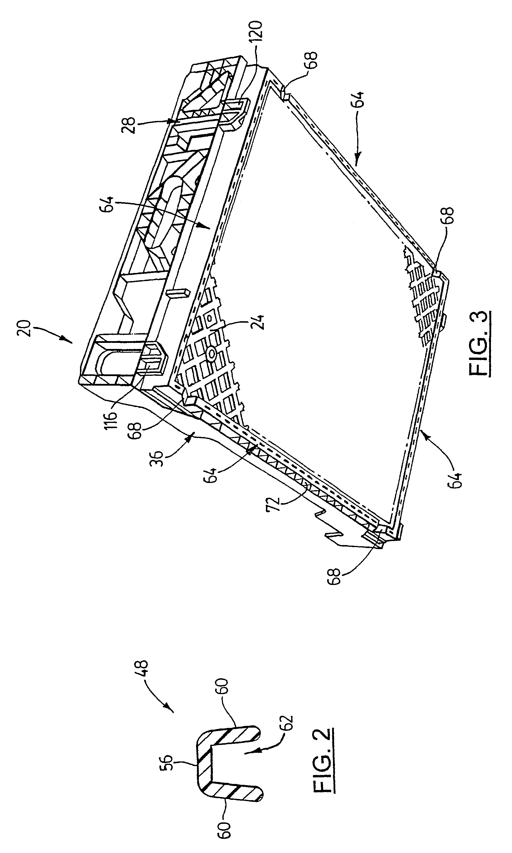 Multi-level stacking/nesting tray