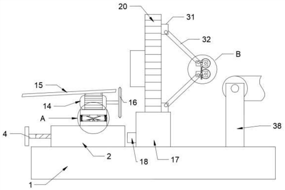 Cutting device for latticed column part machining